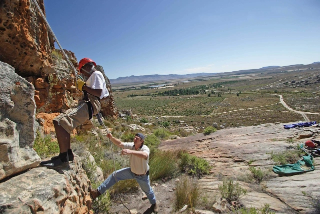 Abseiling in Matroosberg | SA's Best Winter Destinations