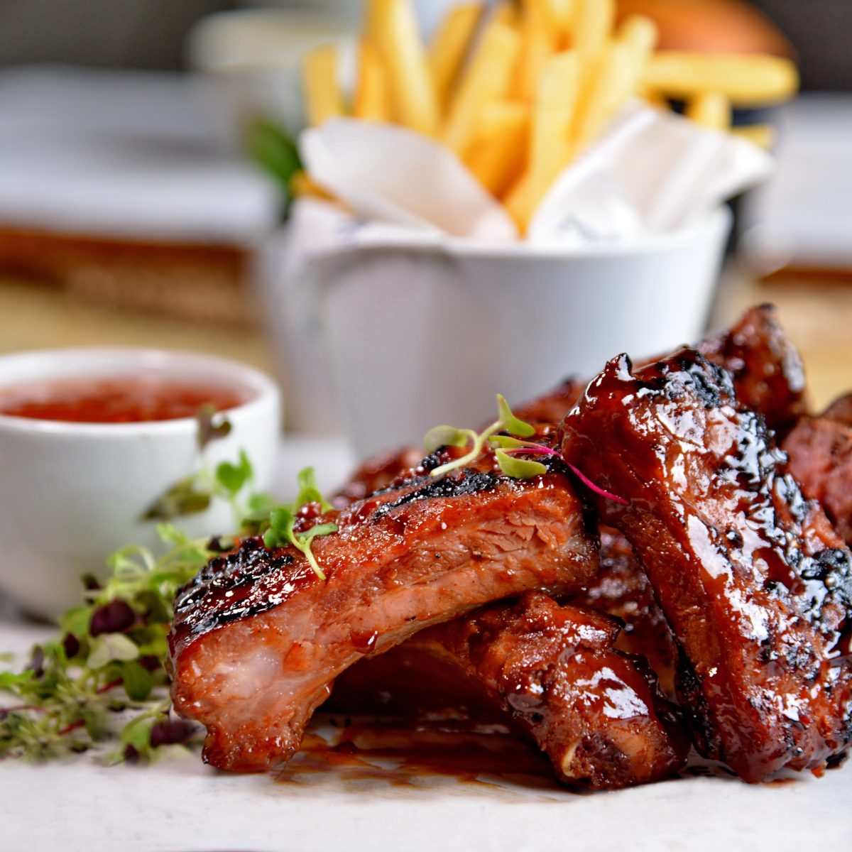 Double Ribs and Wings Feast